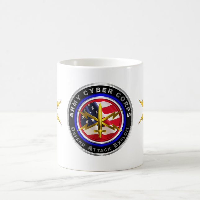 Armé Cyber Corps Veteran Kaffemugg (Center)