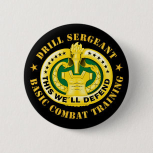 Armé - Drill Sgt Badge - United Stater Army Knapp