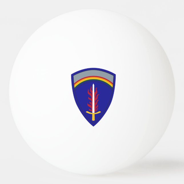 Armé Europa USAREUR Insignia Pingisboll (Framsidan)