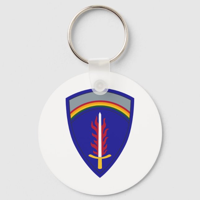 Armé Europe USAREUR Nyckelring (Framsida)