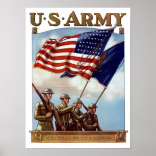 Armé - Färg väktare Poster