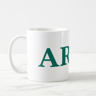Armé Fet Stil Minimal Text Militär Typografi Kaffemugg