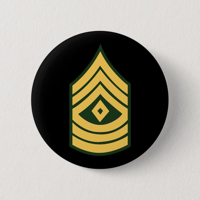 Armé - Första sergeant E-8 (1 SG) Knapp (Framsida)