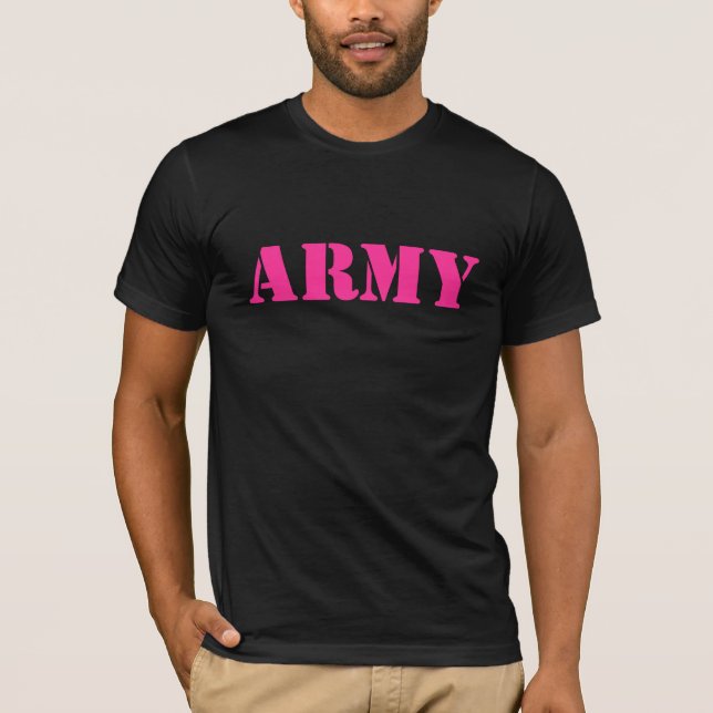 ARMÉ i rosor T-shirt (Framsida)