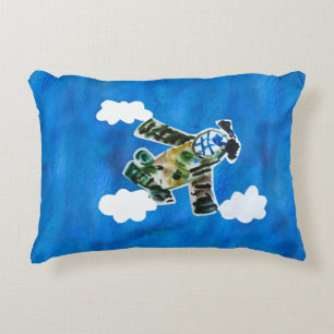 Armé Jet "Art by Kids" Prydnadskudde