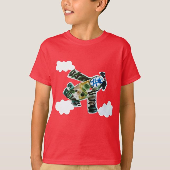 Armé Jet "Art by Kids" T Shirt (Framsida)