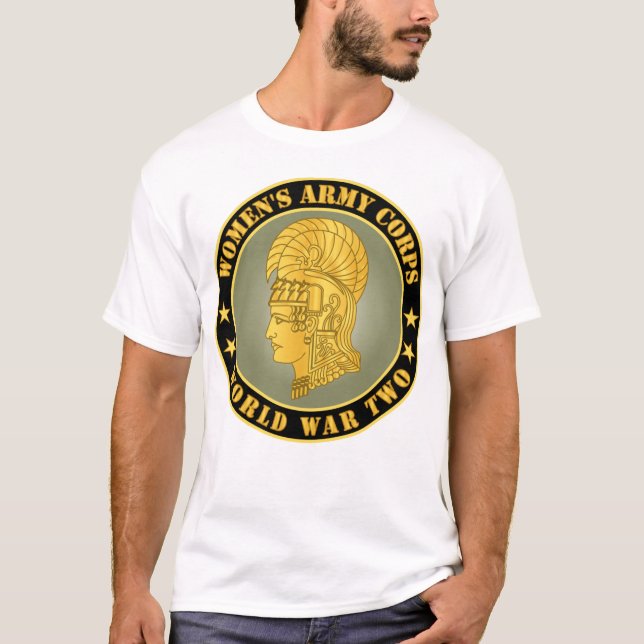 Armé - Kvinnliga armékår - WWII T Shirt (Framsida)