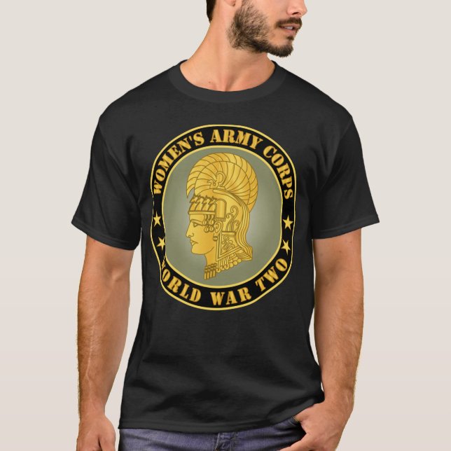Armé - Kvinnliga armékår - WWII T Shirt (Framsida)