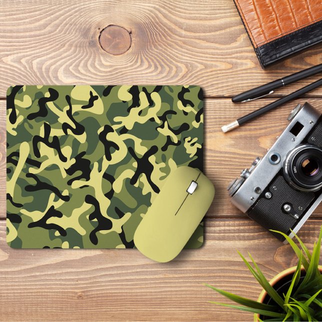 Armé Lime Green Forest Camo | Camo Forest Mousepad Musmatta (Skapare uppladdad)