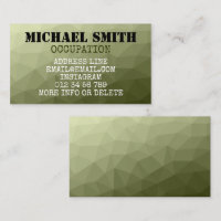 Armé ljusgrön geometrisk mesh-mönster Monogram