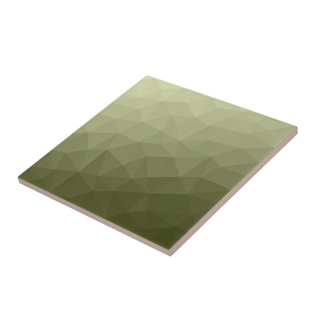 Armé ljusgrön gradient geometrisk nätmönster kakelplatta (Sidan)