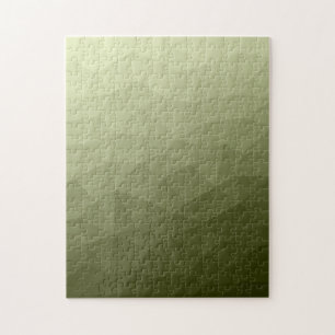 Armé ljusgrön gradient geometrisk nätmönster pussel