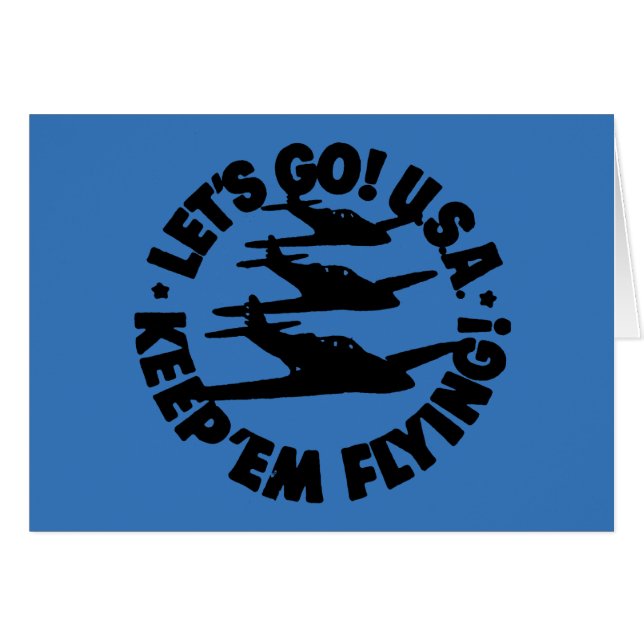 Armé Luft Corps Poster, 1941 OBS Kort (Framsidan Horizontal)