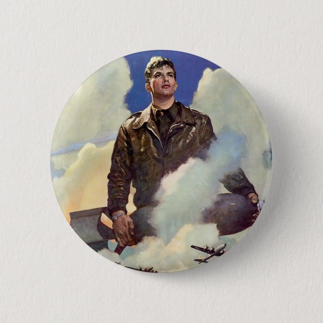 Armé Luft Forces Knapp (Framsida)