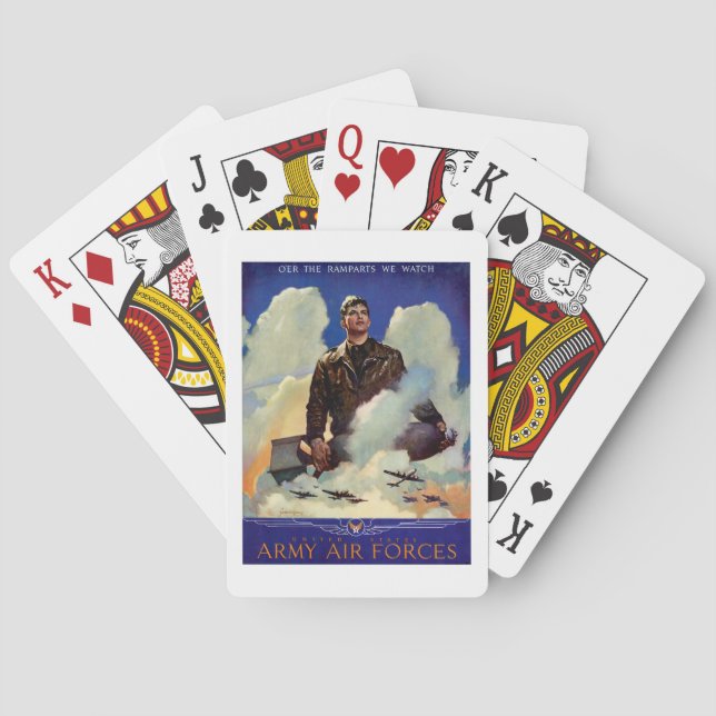 Armé Luft Forces Kortlek (Baksidan)