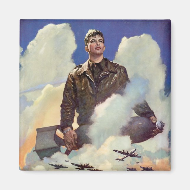 Armé Luft Forces Magnet (Framsidan)