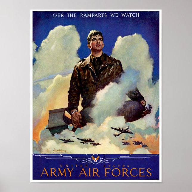 Armé Luft Forces Poster (Framsidan)