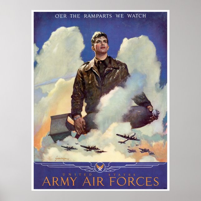 Armé Luft Forces Poster (Framsidan)