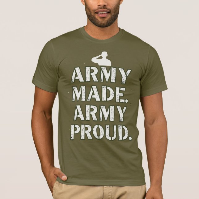 Armé Made. Arméproud. T Shirt (Framsida)