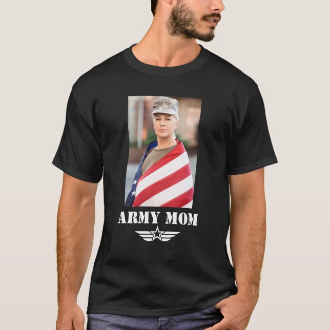 Armé Mamma med Photo T Shirt (Framsida)