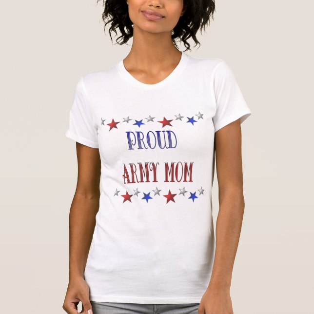 Armé Mamma Patriotic Tee Shirt (Framsida)