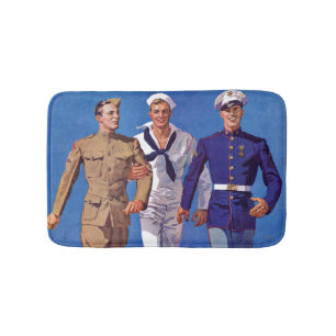 Armé, marin & flottor badrumsmatta