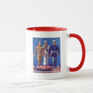 Armé, marin & flottor mugg
