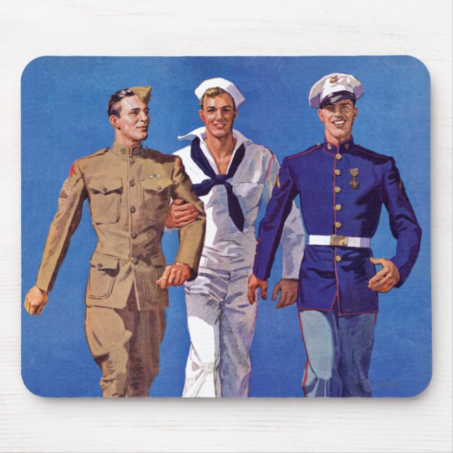 Armé, marin & flottor musmatta (Framsidan)