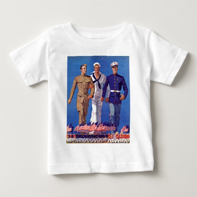 Armé, marin & flottor tee shirt (Framsida)