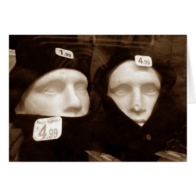 Armé och marinbutik hälsningskort (Framsidan Horizontal)