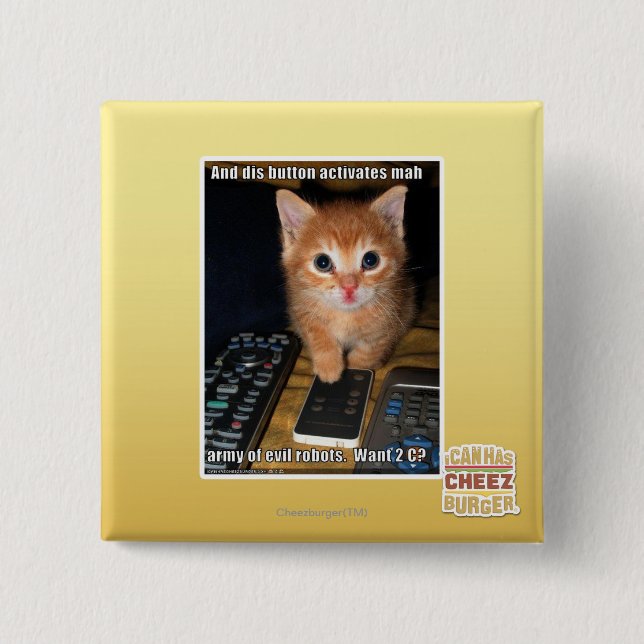 Armé of Evil Robots Knapp (Framsida)