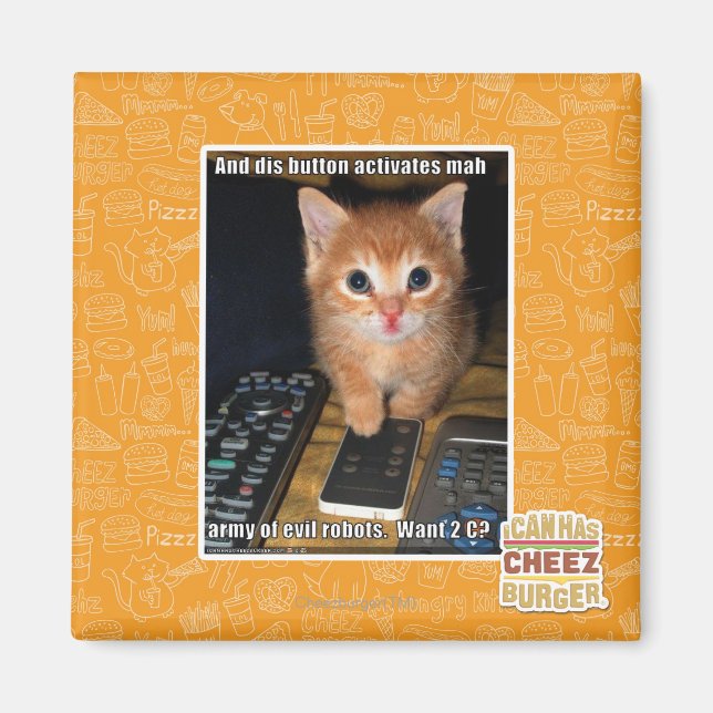 Armé of Evil Robots Magnet (Framsidan)