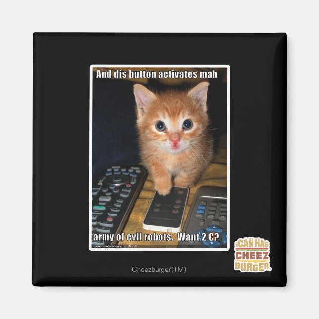 Armé of Evil Robots Magnet (Framsidan)
