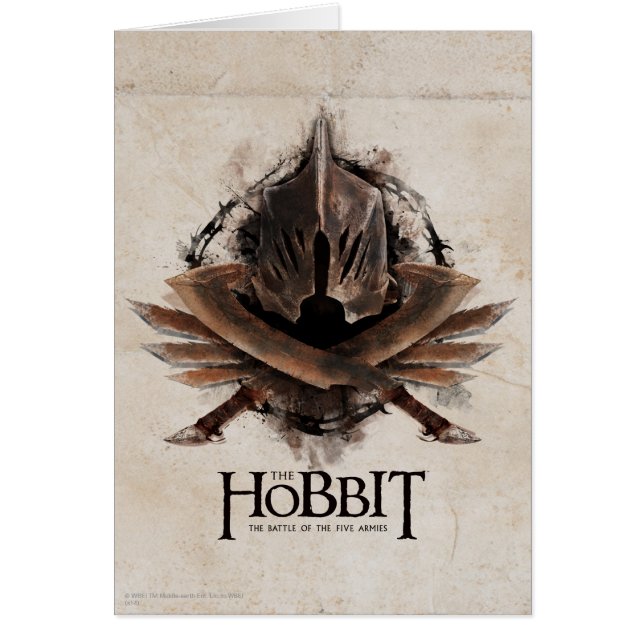 Armé of Orcs Weaponry Hälsningskort (Framsidan)