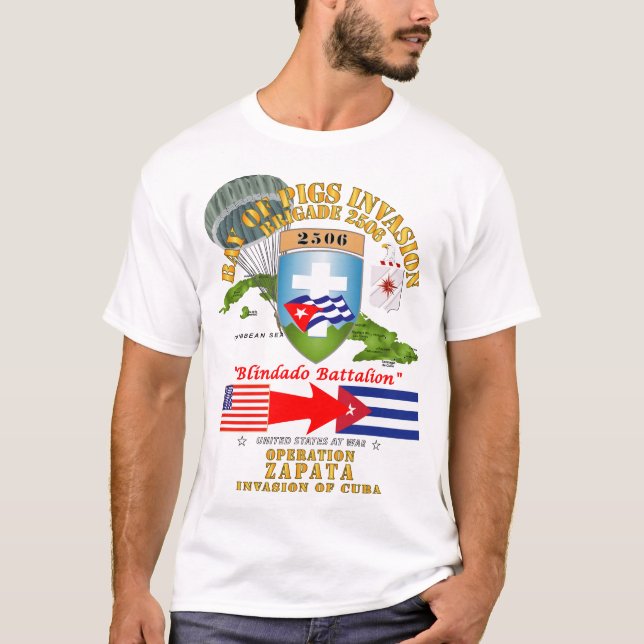 Armé - Operation Zapata - Grisar Bay T Shirt (Framsida)