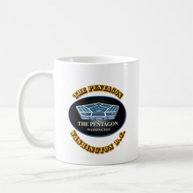 Armé - Pentagon.png Kaffemugg (Vänster)