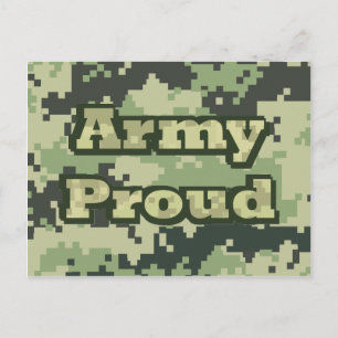 Armé Proud Vykort