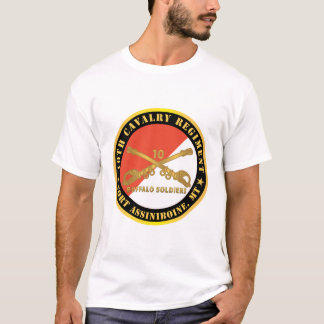 Armé - tionde kavalleriregimen - Fort Assiniboine T Shirt
