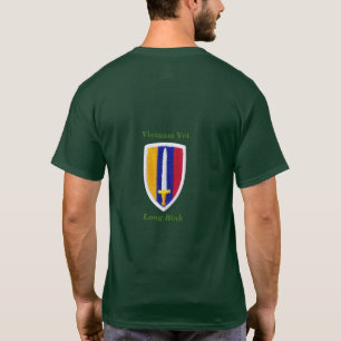 Armé USARV Vietnam Nam Krig Vets Patch Tröja