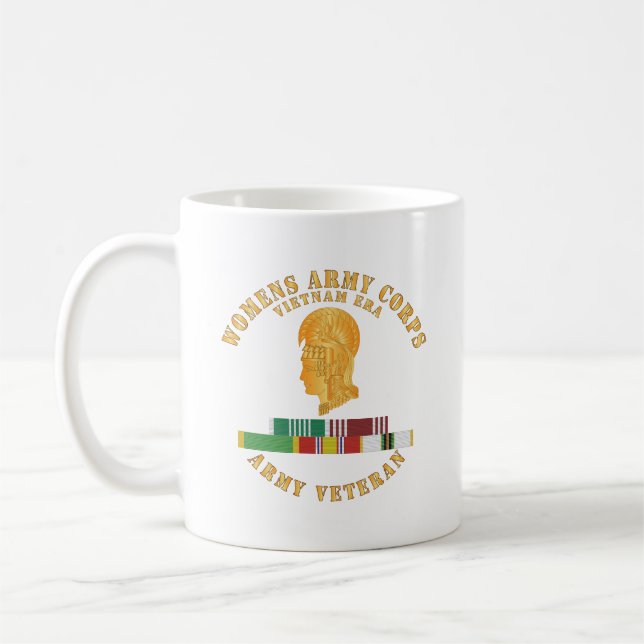 Armé - Womens Army Corps Vietnam Era - w ARCOM - G Kaffemugg (Vänster)