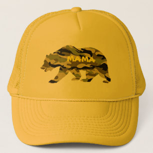 Arméarméns militära MAMMA Bear Camo Baseball Keps