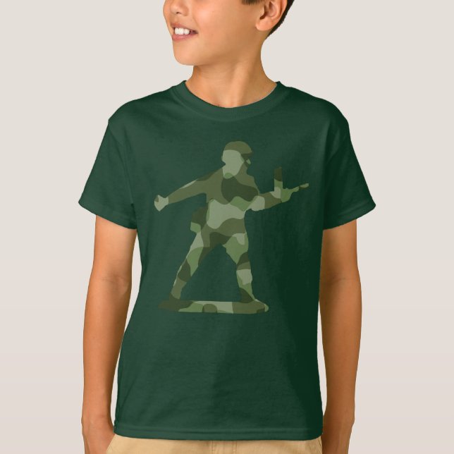 Arméarméns militära shirt t (Framsida)