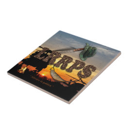 Arméarméns truppminor i Luft Kakelplatta