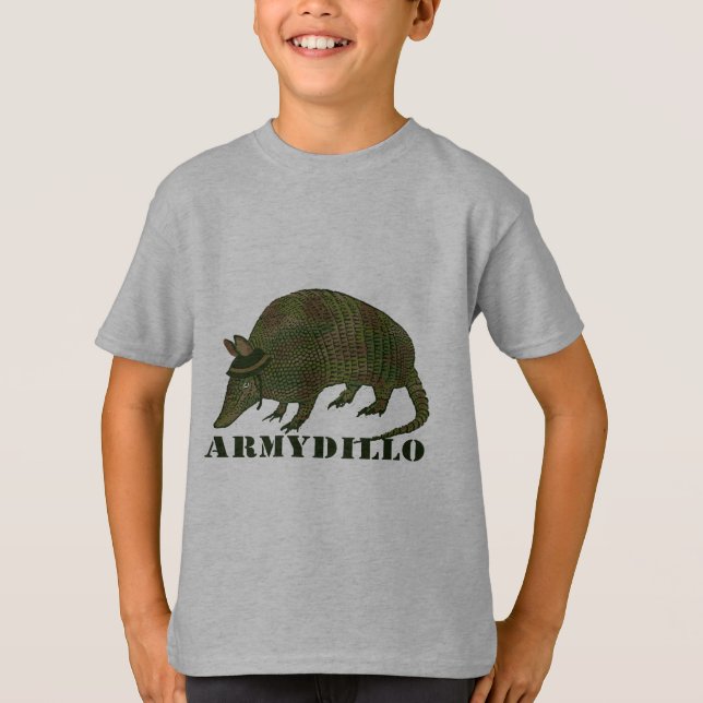 Armébältdjurobjekt Tee Shirt (Framsida)