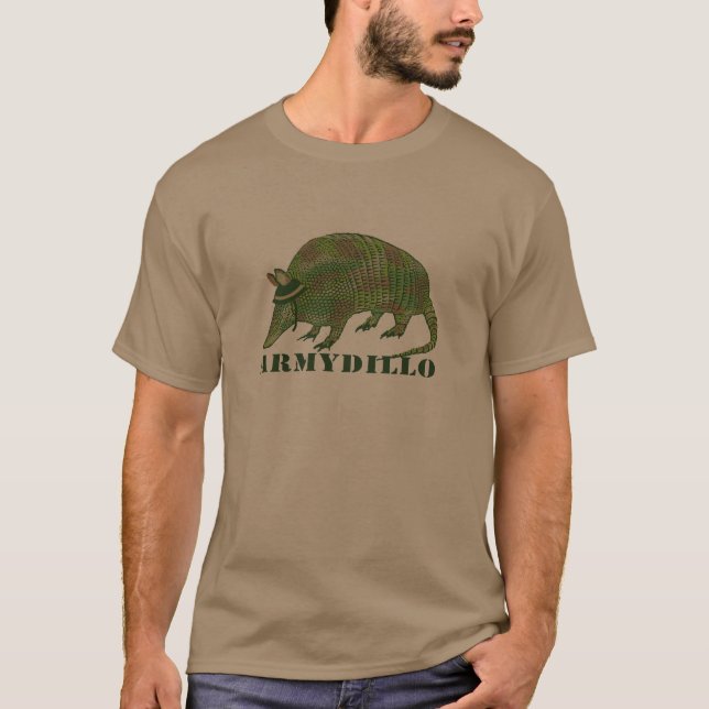 Armébältdjurobjekt Tee Shirt (Framsida)