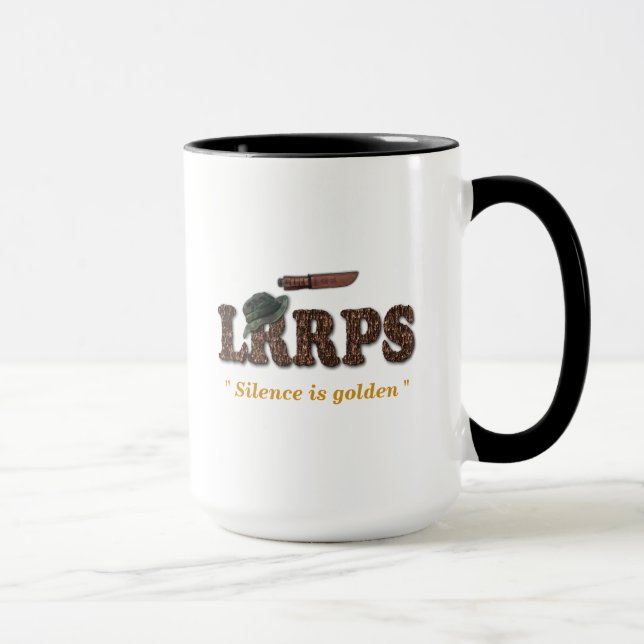 Arméburna skogsväktare LRPS-veterinärer i Mugg (Höger)