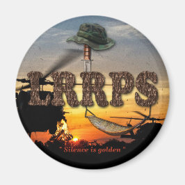 Arméburna skogsväktare vietnam krig LRRPS Magnet