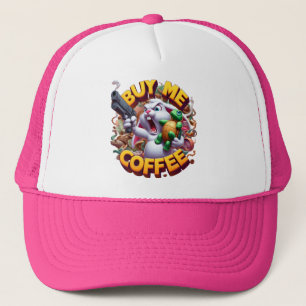 Armed Bunny och Turtle Duel köper en kaffe åt mig Keps