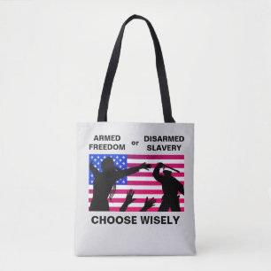 Armed Freedom Tote Tygkasse