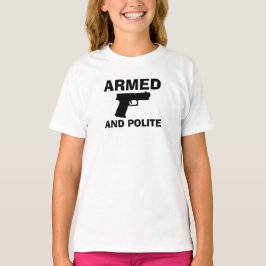 ARMED OCH POLITE Girl's Basic T-Shirt